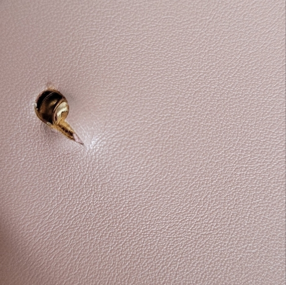 SAMARA Peony (Soft Pink) Vegan Leather Medium Shoulder Bag / Crossbody Bag - Picture 12 of 16